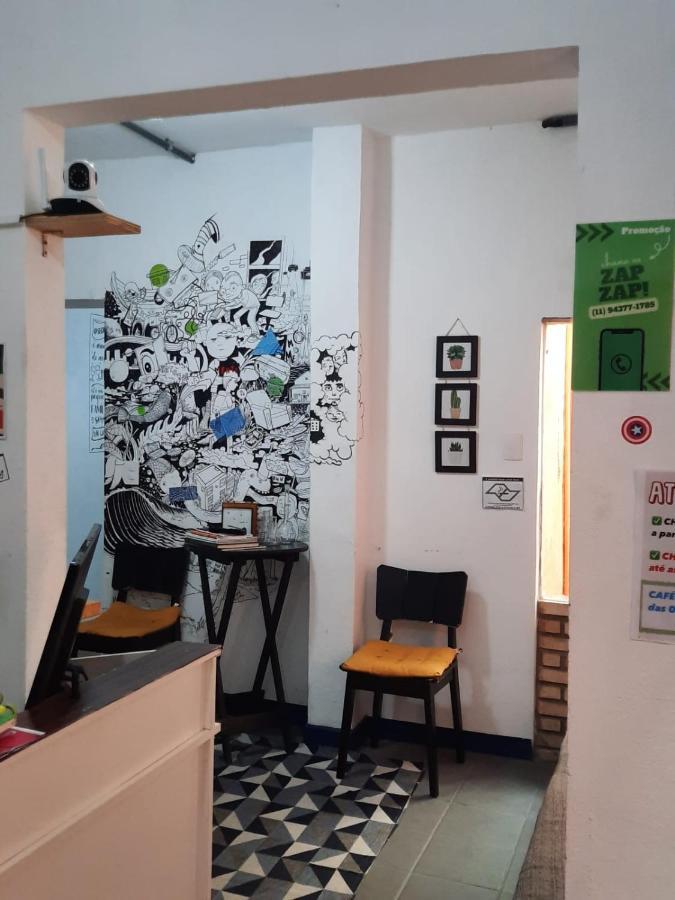 Vilarejo Hostel Pinheiros Guest House เซาเปาโล ภายนอก รูปภาพ